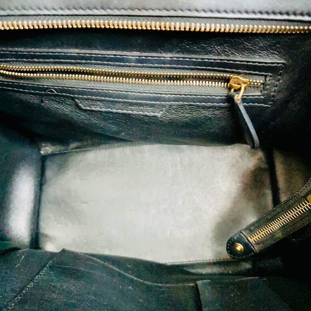 Celine Black and Cream Women's Bag - Picture 12 of 15